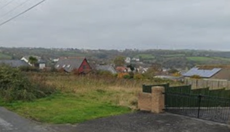 The parcel of land on Tresaith Road, Aberporth