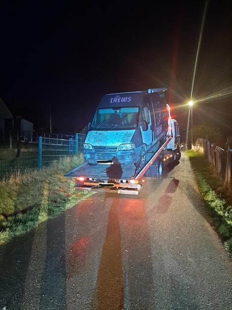 Vehicle seized by police. Photo: NWP Gwynedd South