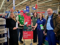 South Gwynedd Foodbank gets local support