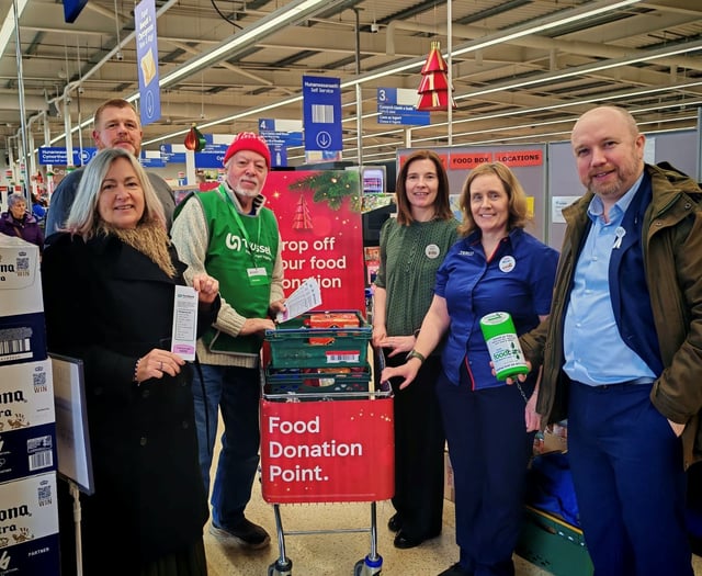 South Gwynedd Foodbank gets local support