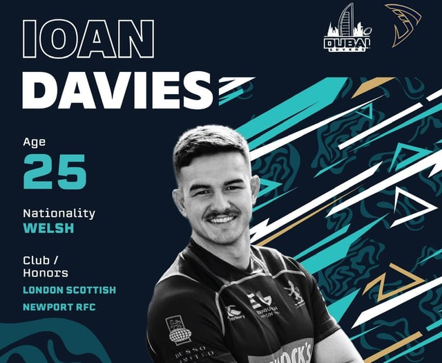 Ioan Davies joins Olorun Sharks for Dubai 7s