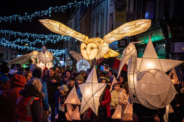 Small World Theatre is delighted to announce the return of the Cardigan Giant Lantern Parade