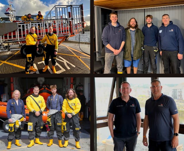 Aberystwyth RNLI celebrates crew achievements 