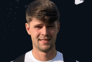 Lampeter Town Reserves man of the match Owen Davies