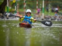 Eight-year-old kayaker Seren Jones goes viral