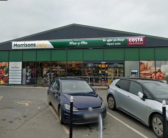 Appeal following overnight burglary at Ceredigion shop