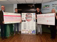 Record breaking sheep shearers raise an incredible £24,000 for charity