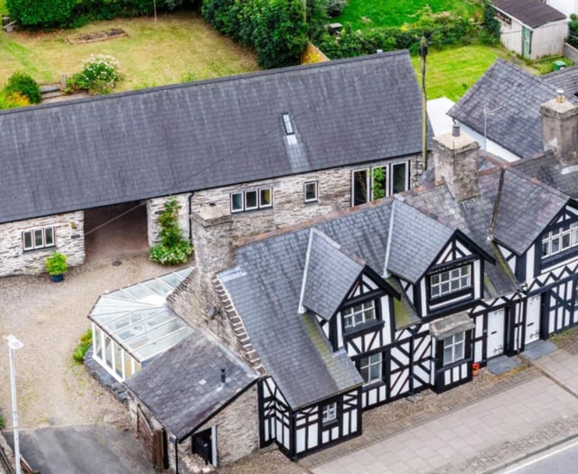 Grade II home in Machynlleth for £475,000