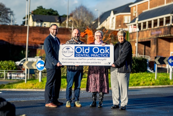 Carmarthenshire Council's new roundabout advertising initiative!