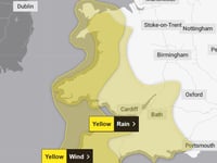 Wind and rain warnings issued across Wales