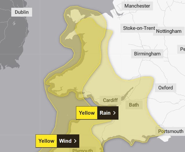 Wind and rain warnings issued across Wales