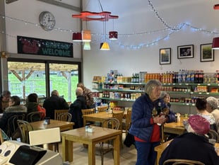 Mid-Wales cafe on busy A-road reopens after two years