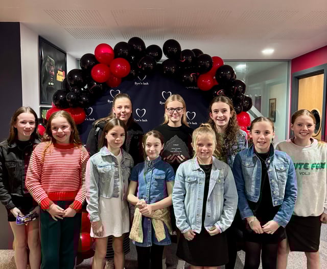 Ysgol Bro Tegid Bala wins junior team of the year