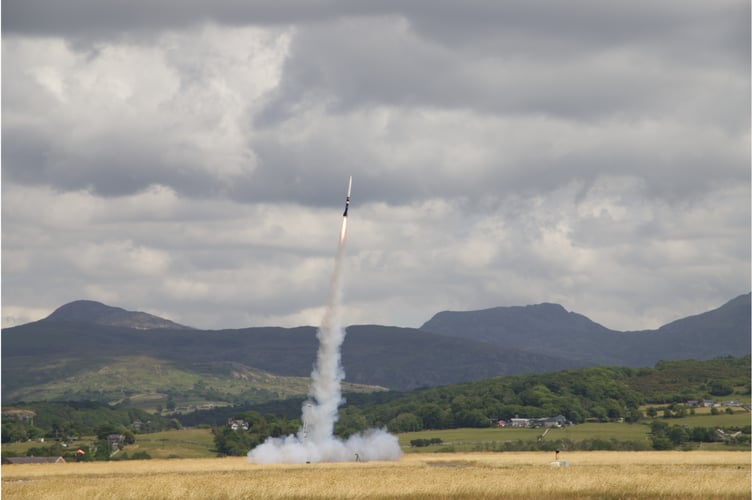 Snowdonia Space rocket launch