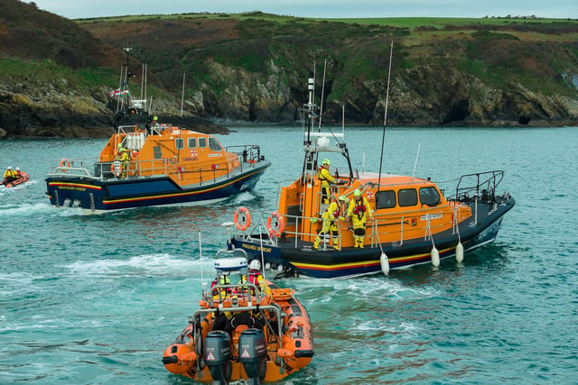 Gwynedd RNLI stations conduct joint multi-casualty training