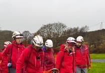 Rescue team aids injured walker in Snowdonia