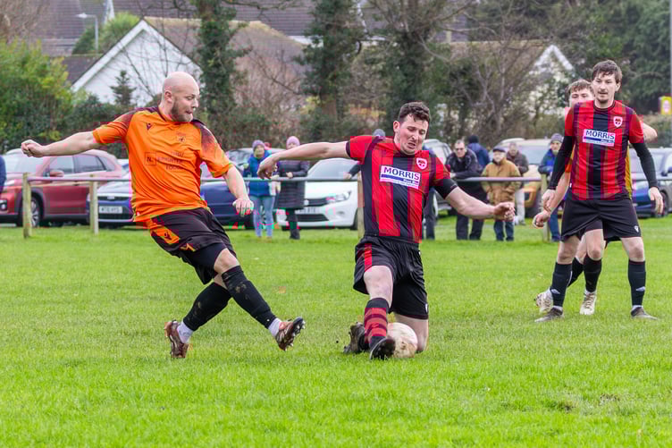 Nick Williams scored twice for Tywyn