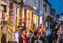 Llandysul Christmas Fair brings festive crowds to the town