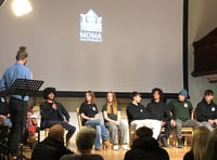 Over 120 people turn out for Dyfi Groms premiere in Machynlleth