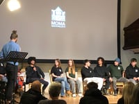 Over 120 people turn out for Dyfi Groms premiere in Machynlleth