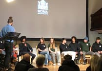 Over 120 people turn out for Dyfi Groms premiere in Machynlleth