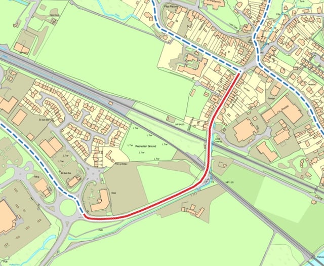 Road closure causing severe delays in Aberystwyth