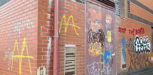 Police and council team up to crack down on Aberystwyth graffiti