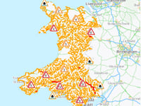 Flood Warnings: River Teifi at Cenarth, Llechryd and Newcastle Emlyn