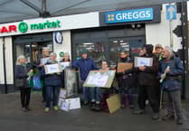 Staff and protestors face off with top management over Mach Post Office downgrade
