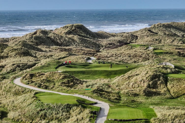 The Aberdovey Golf Club course is presented at its best