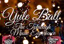 The Magic Lantern Tywyn hosts first Yule Ball with Totaleigh Music