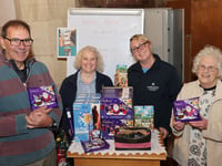 Harlech Foodservice make festive food bank donation