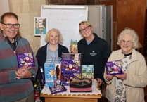Harlech Foodservice make festive food bank donation
