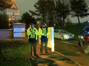 Police remain at Carmarthenshire school post-threat