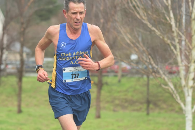 Aber AC's chair Paul Williams leading by example (Photo: Beverley Hemmings)