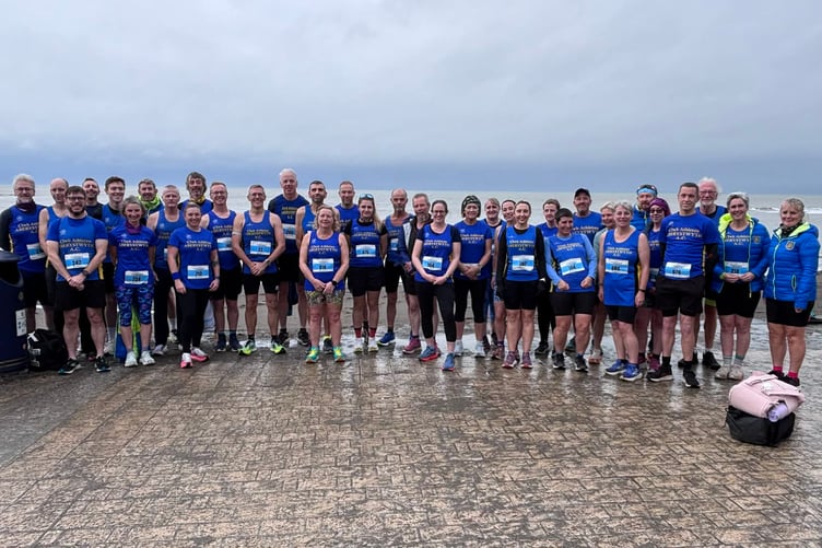 Aber AC ready for the annual 10k race