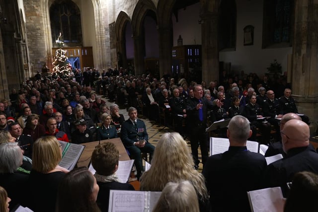 Emergency services carol concert raises over £1,000 for charity