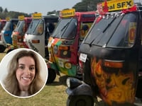 Corris woman to race across India in a tuk-tuk for girls' education