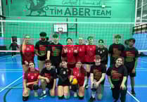 Aberystwyth University Volleyball Club welcomes Plascrug in competitive debut