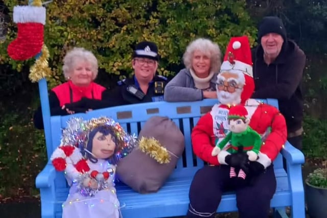 Parents of organ donor light up Aber memorial garden this Christmas