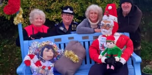 Parents of organ donor light up Aber memorial garden this Christmas