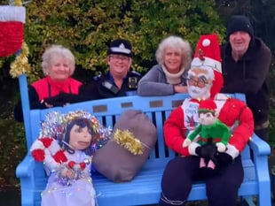 Parents of organ donor light up Aber memorial garden this Christmas