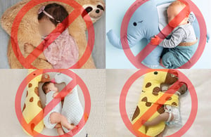 Authority issues warning to parents using baby sleep pillows