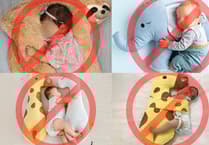Authority issues warning to parents using baby sleep pillows