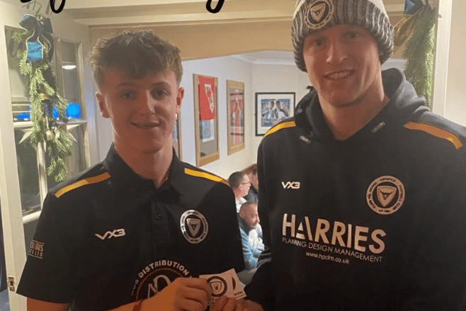 Crymych's man of the match Ifan Wyn-Jones