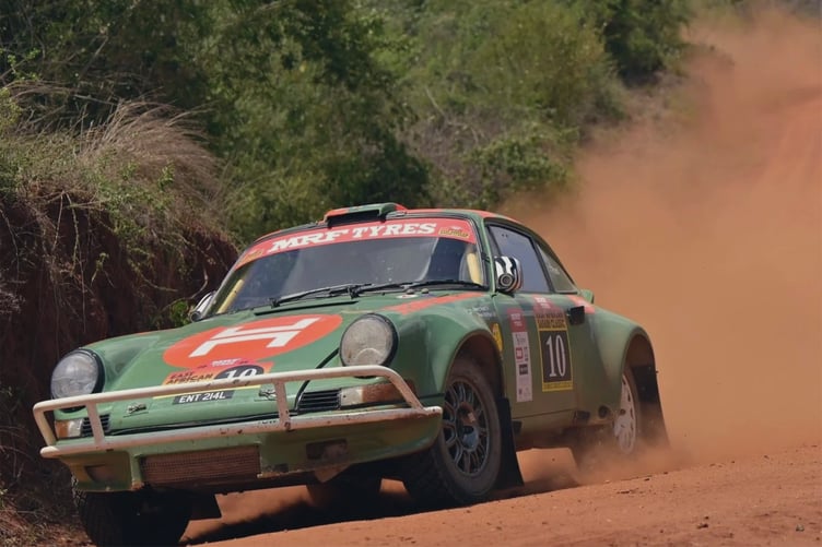 The rally is staged on some of Kenya’s most unforgiving terrain