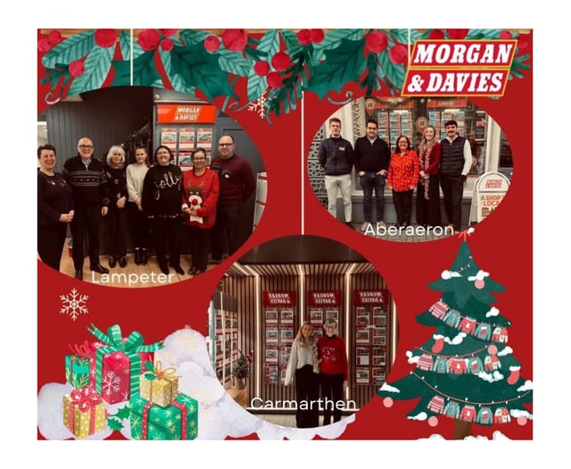 Morgan & Davies crowned best estate agent in Ceredigion