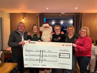 Pisgah pub's coffee morning raises over £2,000 for Bronglais team