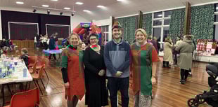 Free family Christmas party brings joy to young and old in Llanidloes