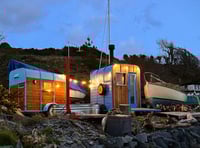 Community sauna returns to Aberdyfi boatyard